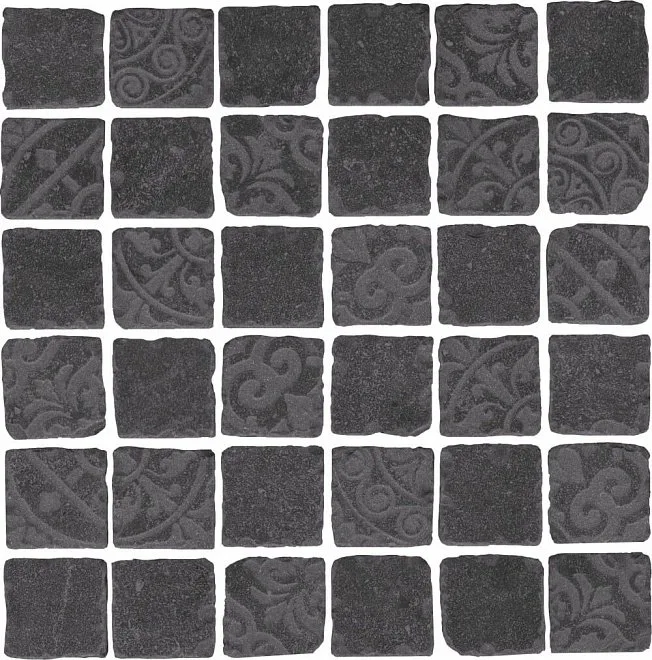 Керамогранит Про Фьюче черный мозаичный 30x30