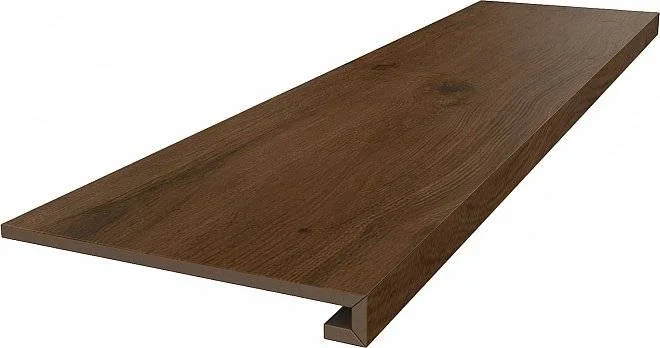 Керамогранит Ступень Сальветти вишня клееная 33x119.5
