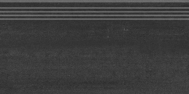 Керамогранит Ступень Про Дабл черный 30x60