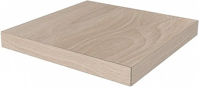 Керамогранит Ступень угловая клееная левая Про Вуд беж светлый 33x33 — Kerama Marazzi
