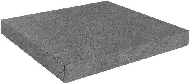 Керамогранит Ступень угловая клееная Фондамента пепельный 33x33 — Kerama Marazzi