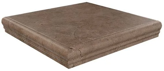 Керамогранит Ступень угловая Фаральони коричневый 34x34 — Kerama Marazzi
