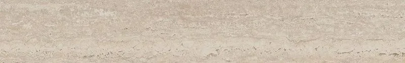 Плинтус Про Травертин бежевый светлый матовый обрезной 60x9,5