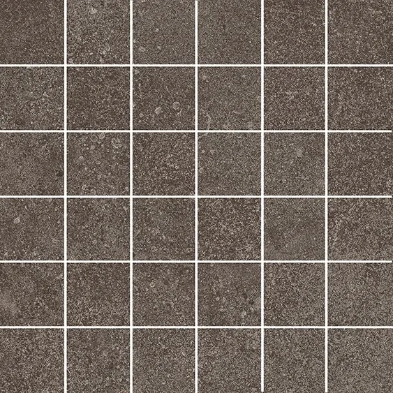 Руссильон мозаичный коричневый тёмный матовый обрезной 30x30 декор — Kerama Marazzi