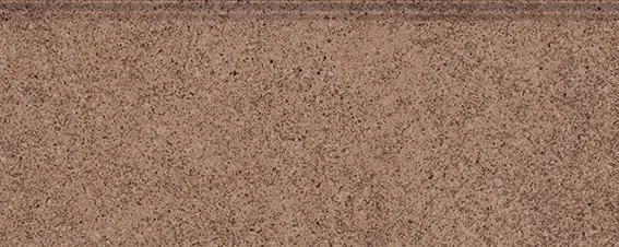 Плинтус Руссильон коричневый матовый обрезной 30x12