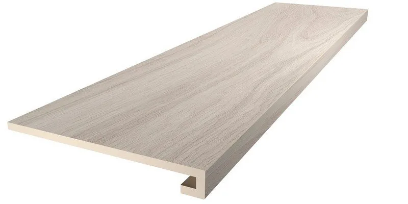 Ступень клееная Монтиони миндальный матовый обрезной 33x119,5 — Kerama Marazzi