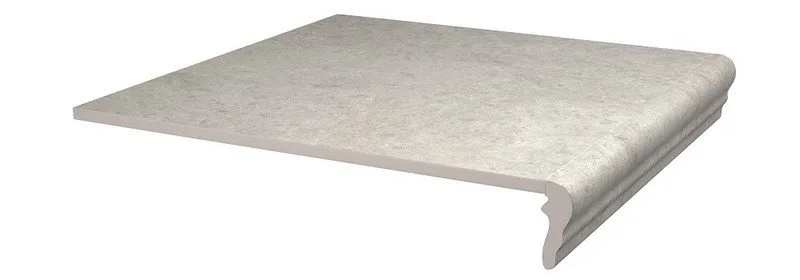Ступень фронтальная Ферони серый матовый 30x30