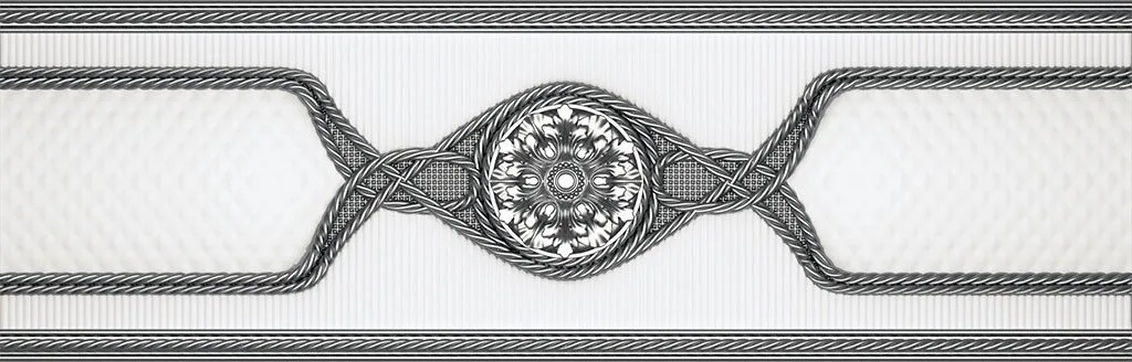 Керамическая плитка Cenefa Embassy Gris 8x25