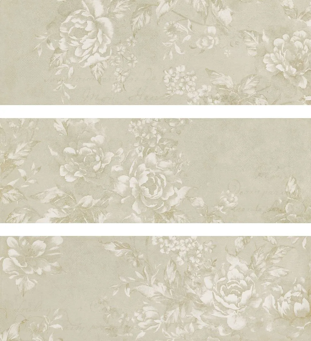 Керамическая плитка Dec Breeze White 25x75