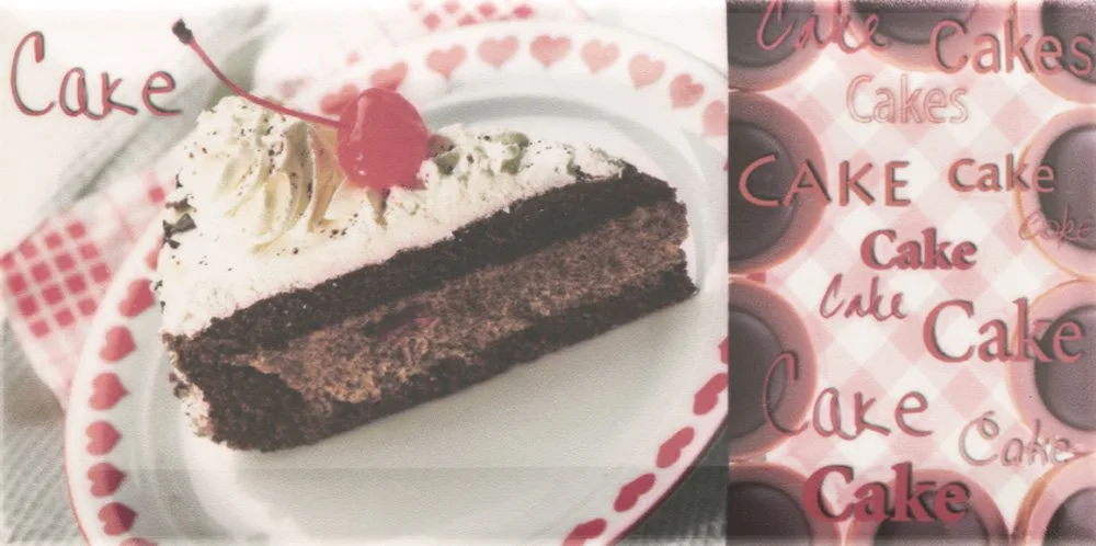 Керамическая плитка Decor Cake 10x20