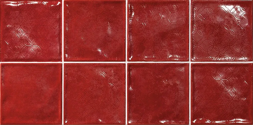 Керамическая плитка Decorado Chic Carmin 15x15