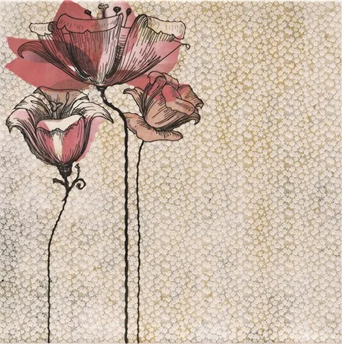 Керамическая плитка Decor Zen Beige (Mix 9) 20x20