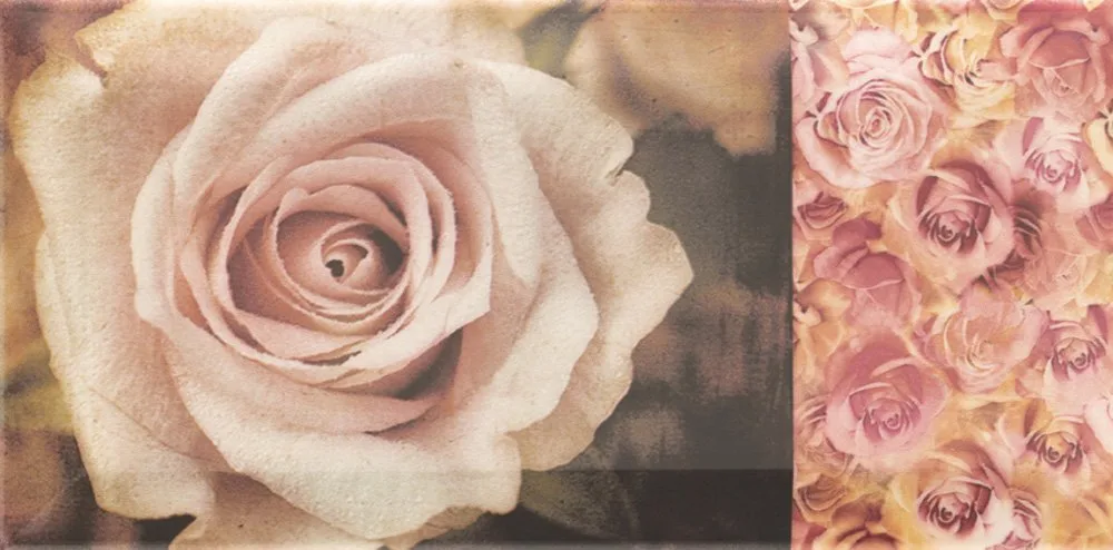 Керамическая плитка Decor Flower 10x20