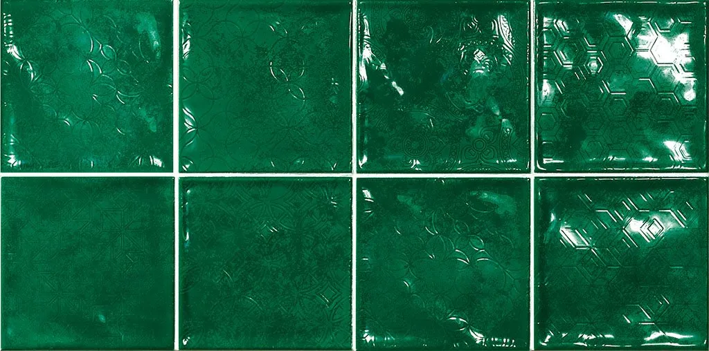 Керамическая плитка Decorado Chic Verde 15x15