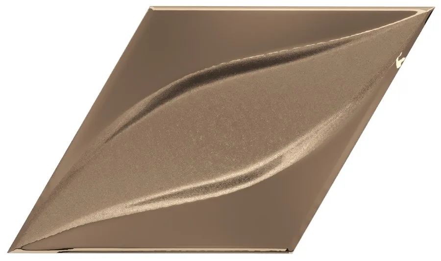 Керамическая плитка Diamond Blend Copper Laser Glossy 15x25.9