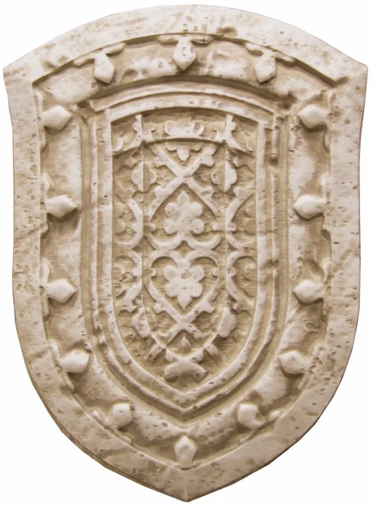 Керамическая плитка Inserto Blason Crema 17x23