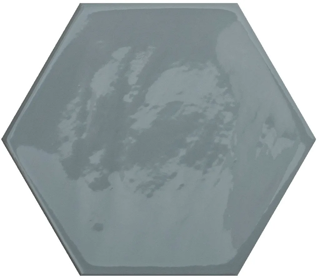 Керамическая плитка Kane Hexagon Grey 16x18