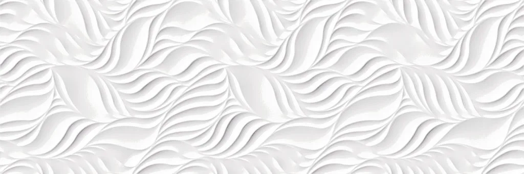Керамическая плитка Leaves Glaciar Brillo 30x90