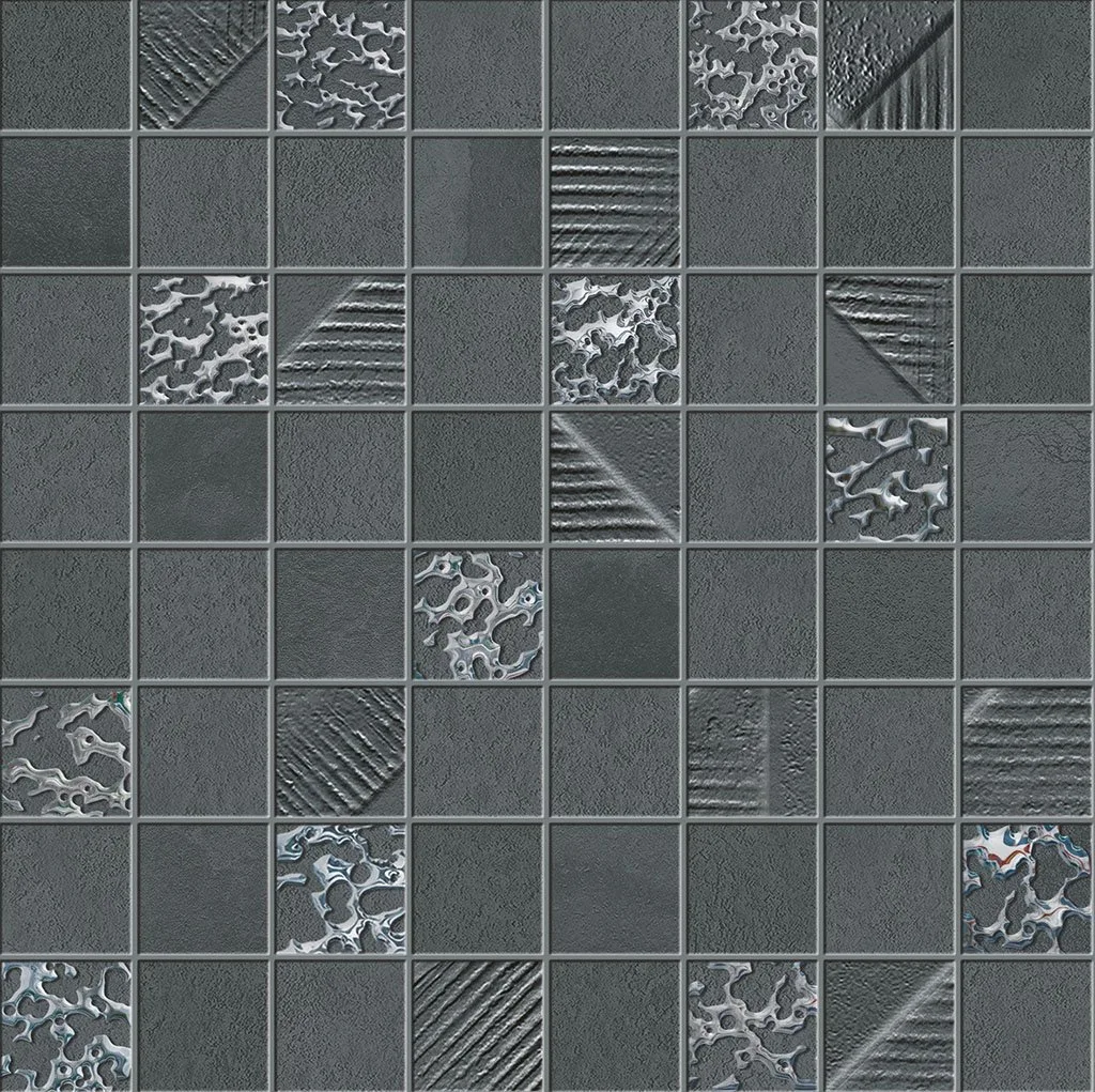 Керамическая плитка Mos Cromat-One Carbon 30x30