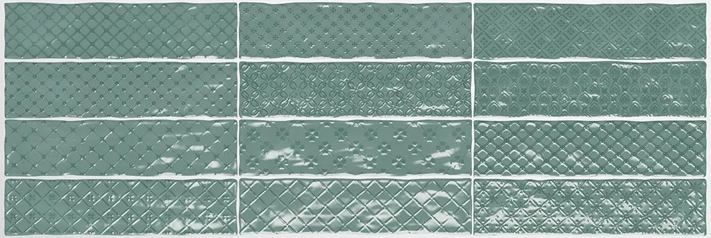 Керамическая плитка Music Verde Decor 7.5x30