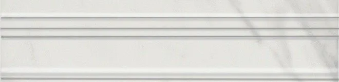 Керамическая плитка Багет Алькала белый 20x5 BLB038