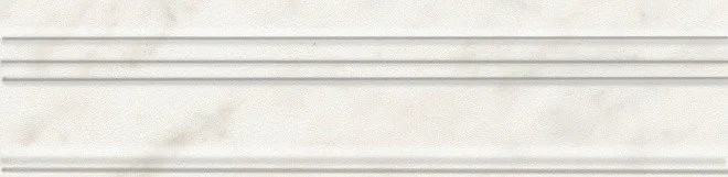 Керамическая плитка Багет Ретиро белый 20x5 BLB040