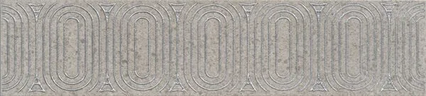 Керамическая плитка Безана серый обрезной 25x5.5