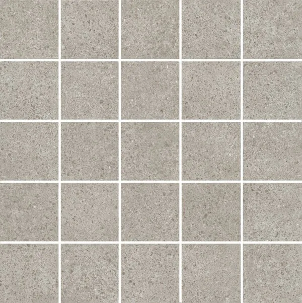 Керамическая плитка Безана серый мозаичный 25x25 MM12137