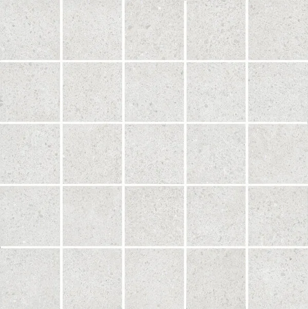 Керамическая плитка Безана серый светлый мозаичный 25x25 MM12136
