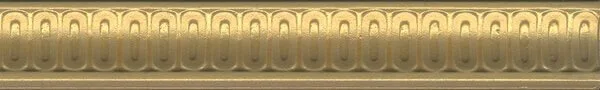Керамическая плитка Борромео золото 25x4 BOA005