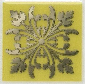 Керамическая плитка Клемансо оливковый 4.9x4.9