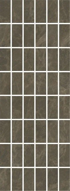 Керамическая плитка Лирия коричневый мозаичный 15x40 MM15139