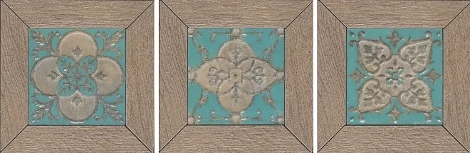 Керамическая плитка Меранти беж мозаичный 13x13 ID58