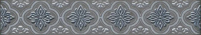 Керамическая плитка Марчиана серебро 20x3.6
