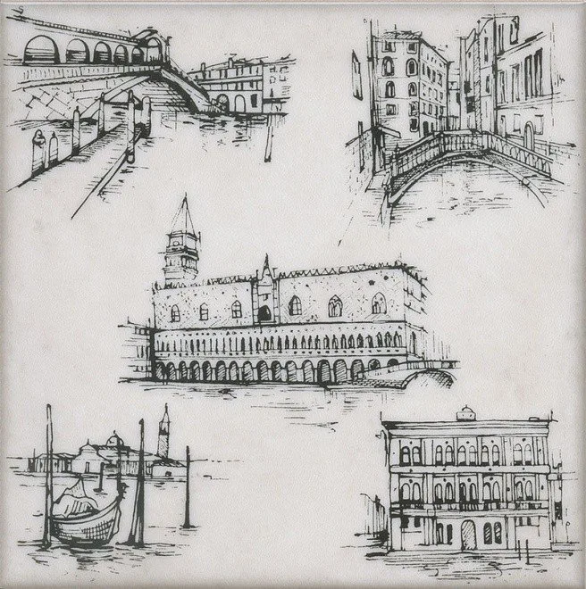Керамическая плитка Марчиана Venezia 20x20