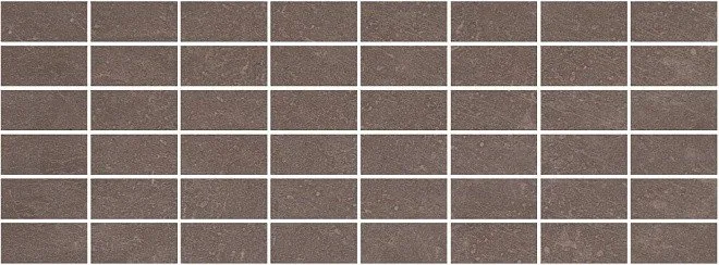 Керамическая плитка Орсэ коричневый мозаичный 15x40 MM15111