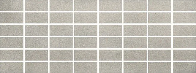 Керамическая плитка Пикарди серый мозаичный 15x40 MM15112