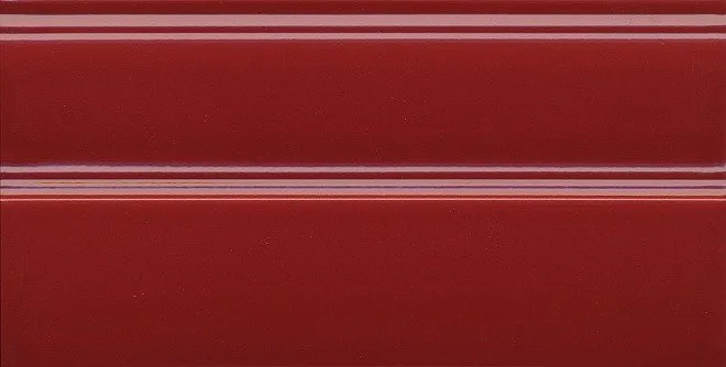 Керамическая плитка Плинтус Даниэли красный обрезной 30x15 FMA011R