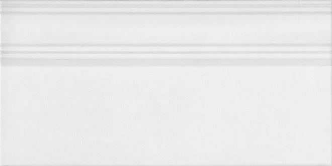Керамическая плитка Плинтус Монфорте белый обрезной 20x40 FME006R — Kerama Marazzi