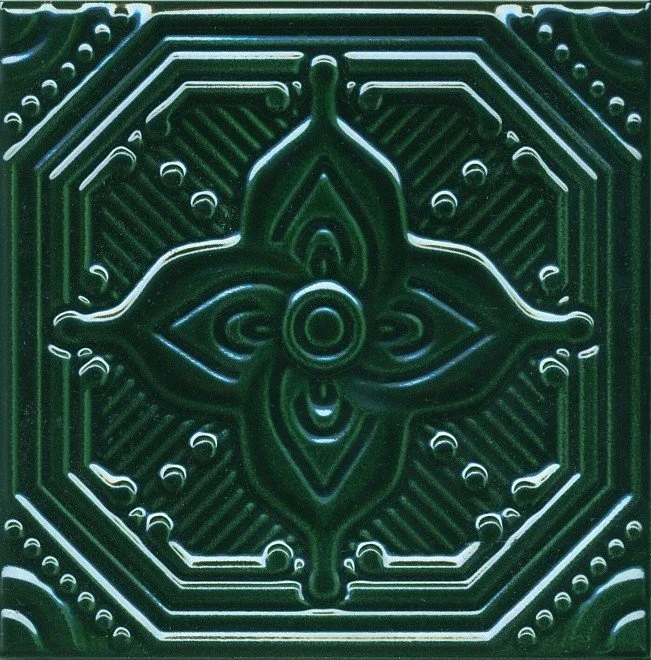 Керамическая плитка Салинас зеленый 15x15 SSA003