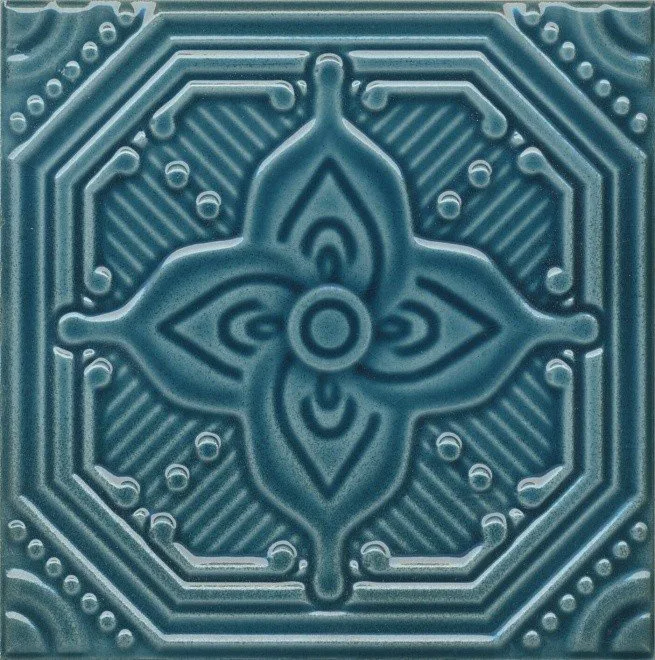 Керамическая плитка Салинас синий 15x15 SSA002