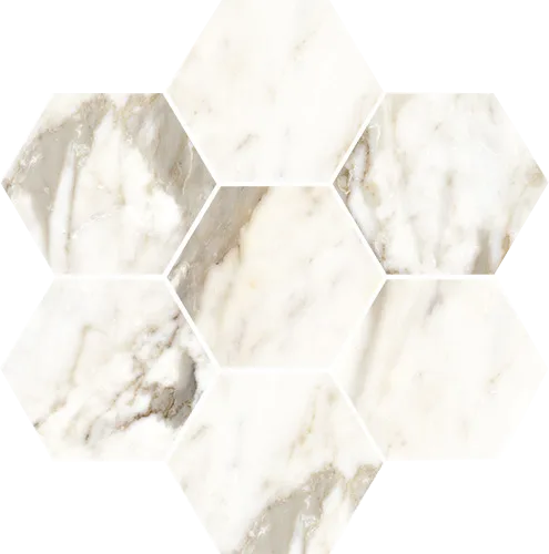 Luce Grey Esagona T7 Satin Finish 30x28 — Vallelunga