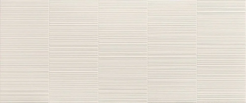 3D WALL PLASTER Barcode White 50x120