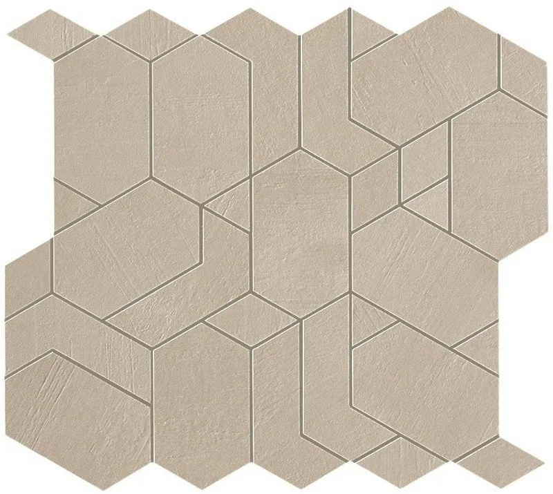 Boost Pro Cream Mosaico Shapes — Atlas Concorde — 31×33.5 см