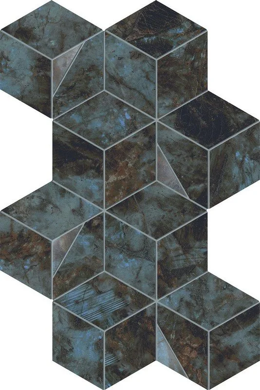 Marvel Diva Baobab Mosaico Hex Lapp. — Atlas Concorde — 40.3×23.3 см