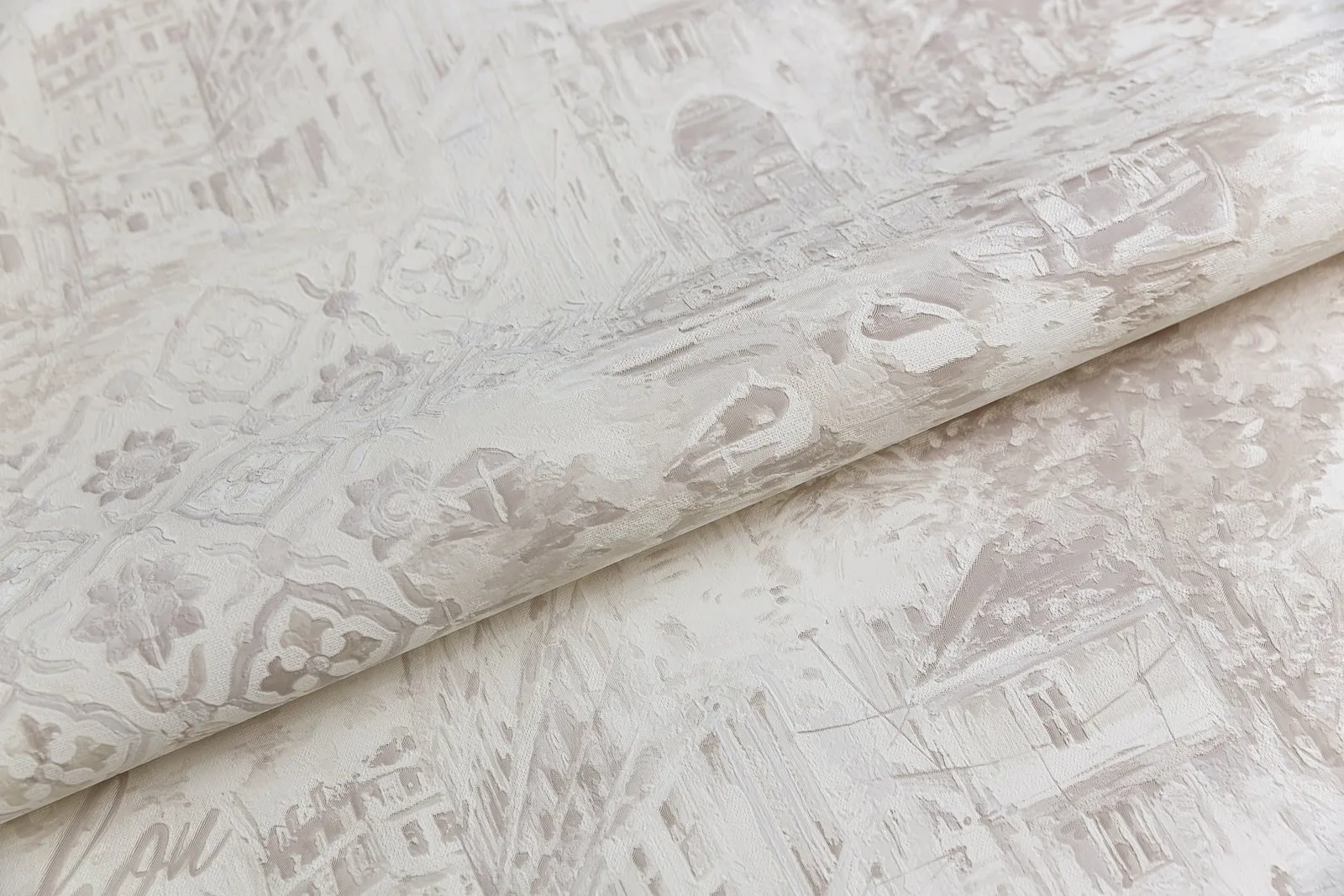 Обои виниловые Впечатление мотив, бежевый — Kerama Marazzi
