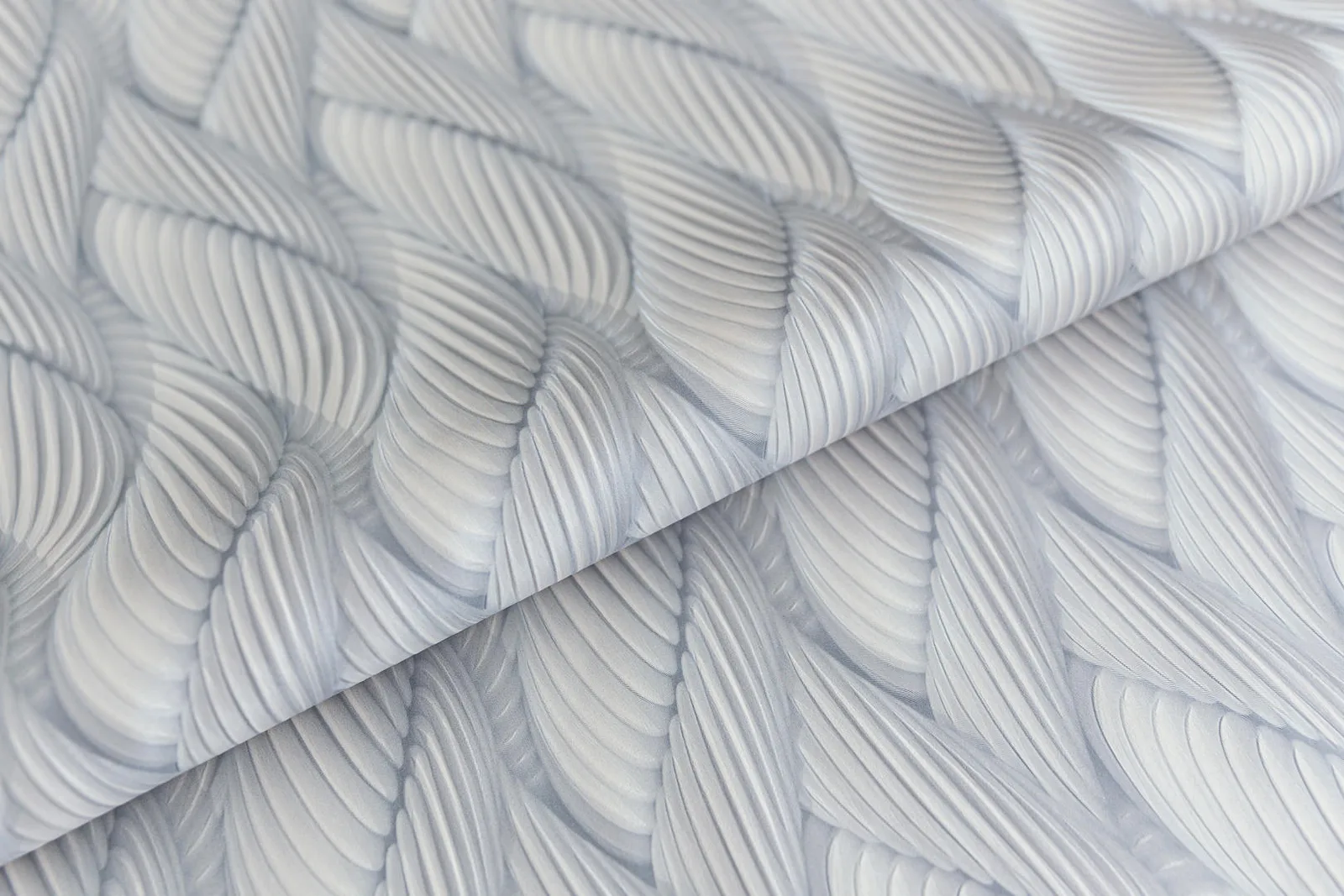 Обои виниловые Трессаж мотив, серый — Kerama Marazzi