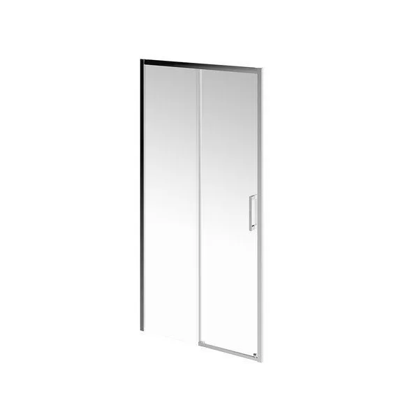 Душевая дверь Vetro/Ветро, раздвижная, 100х195, хром — Kerama Marazzi