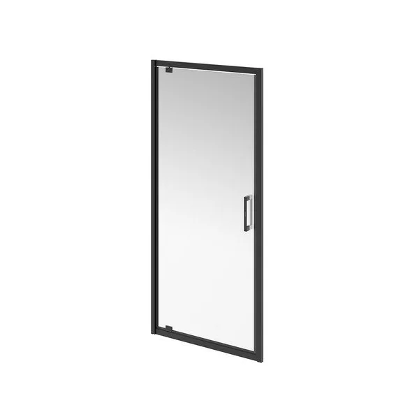 Душевая дверь Vetro/Ветро, распашная, 90х195, матовый черный — Kerama Marazzi