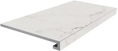 Ступень клееная Монте Тиберио бежевый светлый матовый 33x80